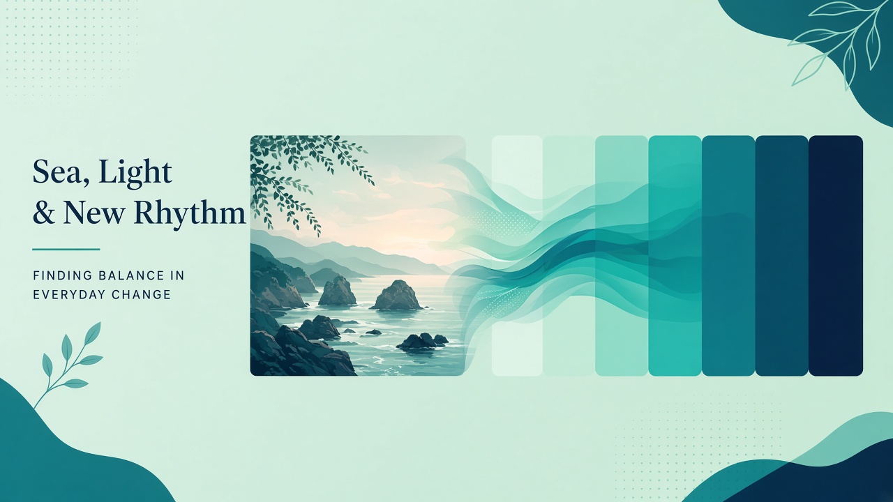 Illustration for Color palette from a photo