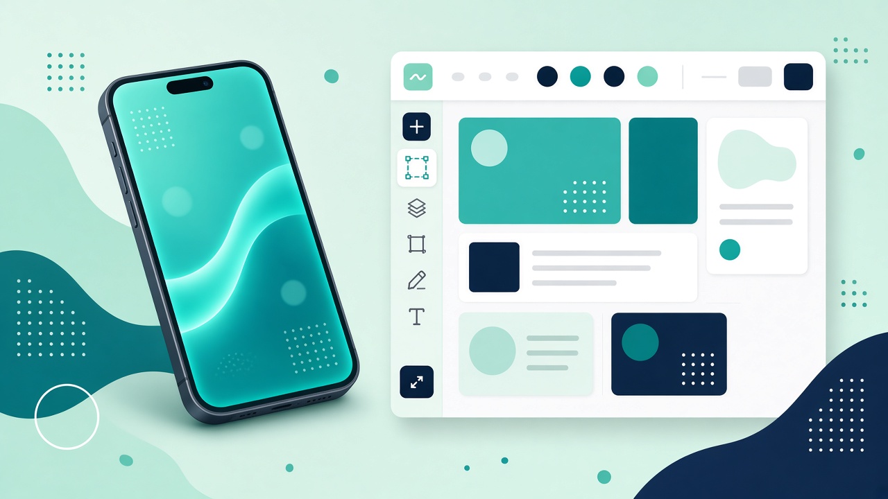 Illustration for Mewix 3D mockup vs Canva phone mockups