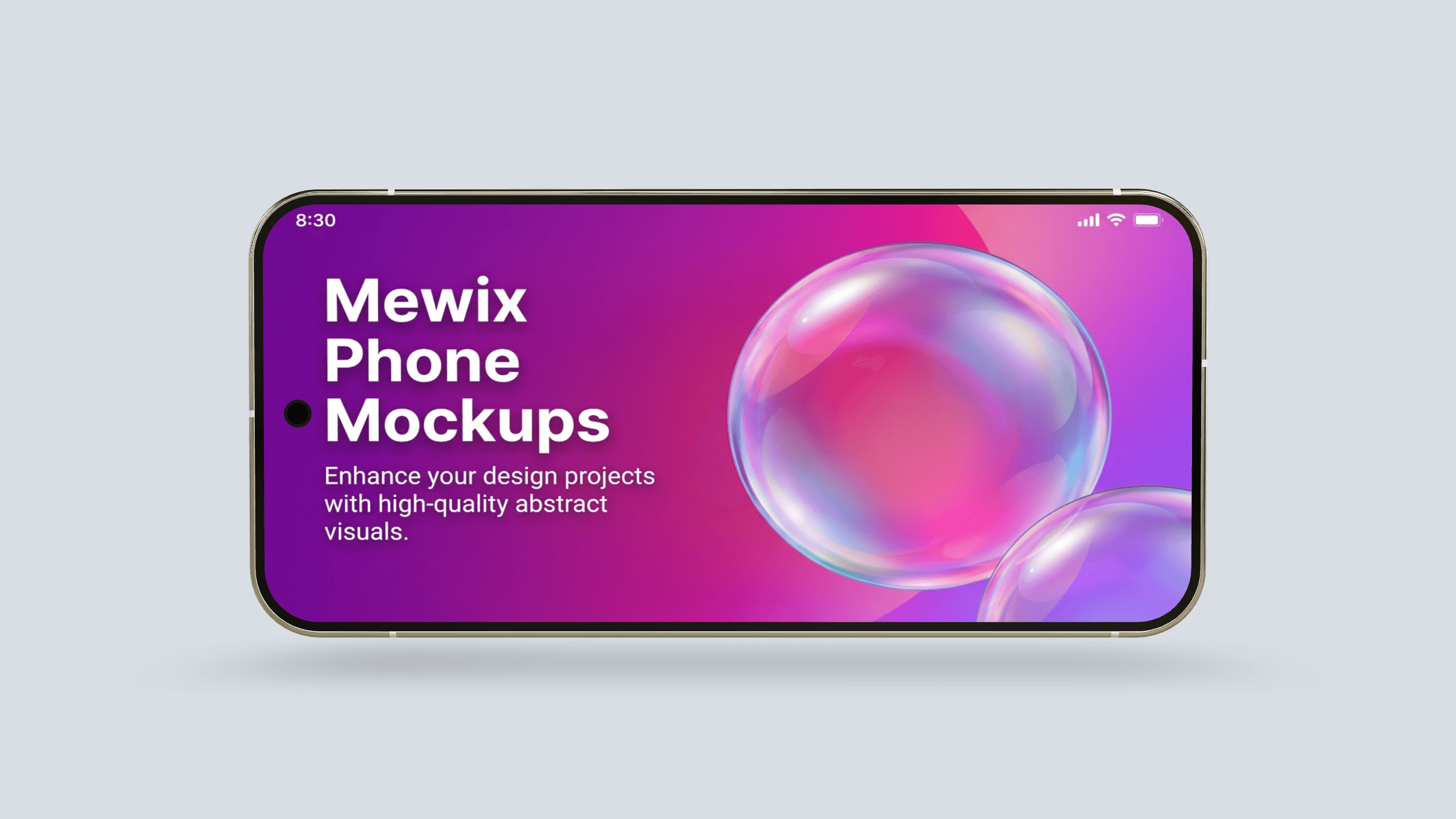 Story phone mockup template